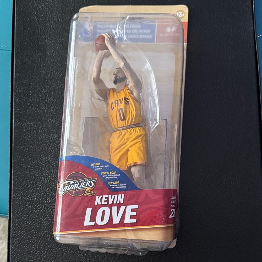 Cleveland Cavaliers Kevin Love Yellow Action Figure